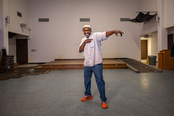 Prison Arts Collective: Photo portrait instruction at CSP-Sac - 2024 Feb.