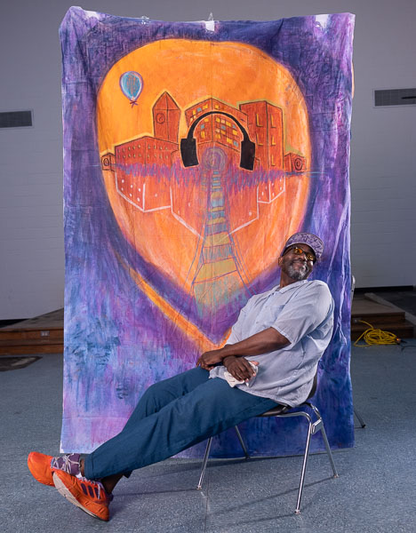 Prison Arts Collective: Photo portrait instruction at CSP-Sac - 2024 Feb.