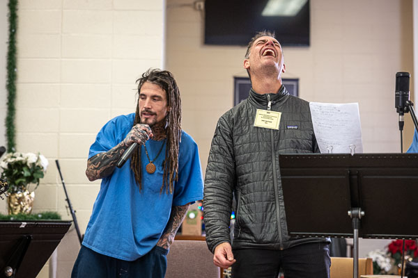 Musicambia: songwriting at San Quentin (day 2) - 2024 Jan.