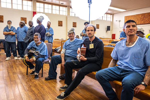 Musicambia at San Quentin (day 1) - 2024 Jan.