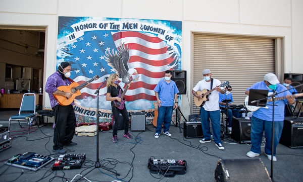 PAC: band music at Avenal SP - 2022 Aug