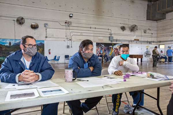 PAC visual art at California Institution for Men - 2021 Dec