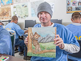 Fresno Arts Council: drawing at SATF - 2016 Jan.