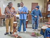 California Traditional Arts: Drumming at Valley State Prison - 2015 Dec.