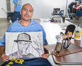 Project PAINT: Visual art at Donovan State Prison - 2015 June