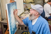 Painting Class at San Quentin State Prison - 2012 June